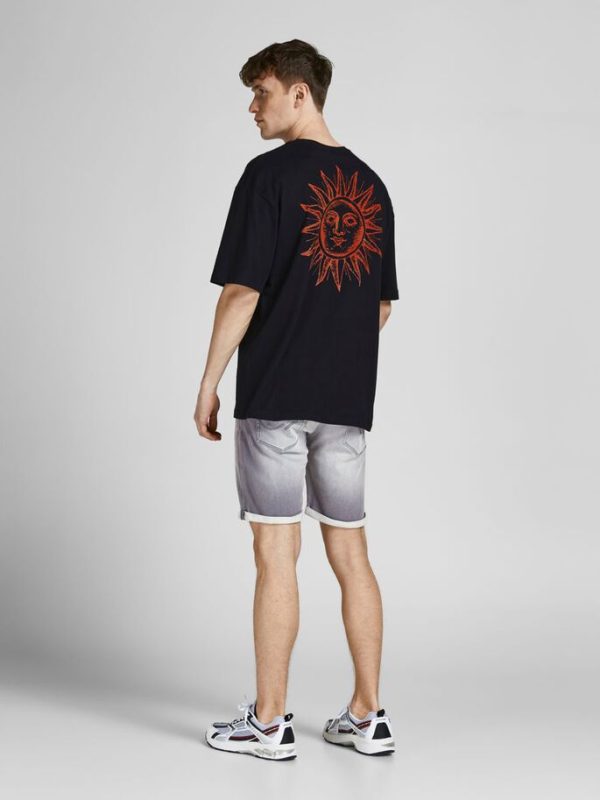 ΤΖΙΝ ΒΕΡΜΟΥΔΑ JJIRICK JJICON SHORTS GE 206 ΓΚΡΙ JACK&JONES