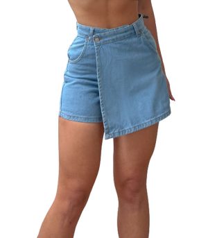 Τζιν σορτς - φούστα (Μπλε)