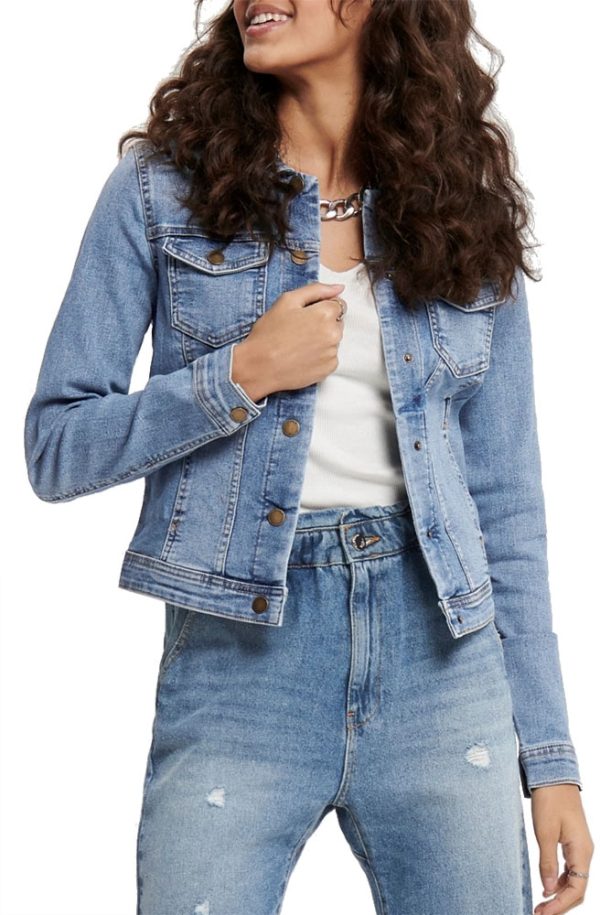 JACKET ONLY ONLWESTA LIFE LS DNM LIGHT BLUE DENIM ONLY