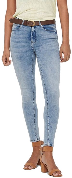 ΤΖΙΝ ONLY PAOLA LIFE HIGH WAIST SKINNY LIGHT BLUE ONLY