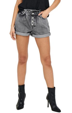 SHORTS ONLY CUBA PAPERBAG DNM GREY ONLY SHORTS ONLY CUBA PAPERBAG DNM GREY ONLY