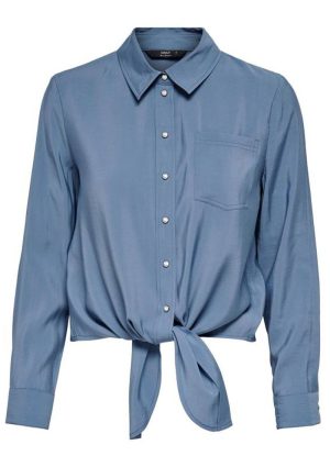 Only Γυναικείο Πουκάμισο Μπλέ Only Γυναικείο Πουκάμισο Μπλέ