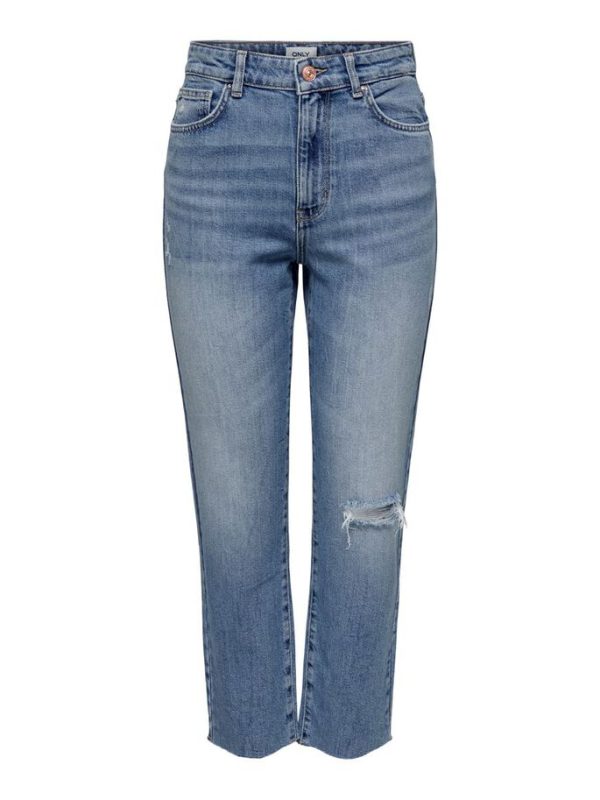 JEANS ONLY EMILY HW ST CR AK DT DOT308 LIGHT BLUE ONLY