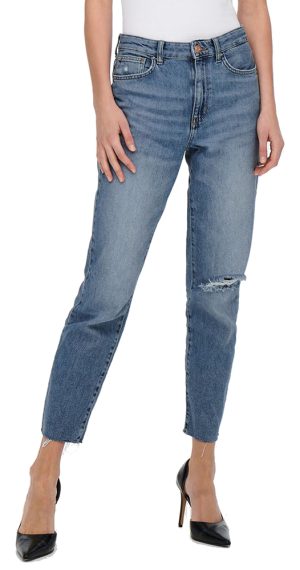 JEANS ONLY EMILY HW ST CR AK DT DOT308 LIGHT BLUE ONLY
