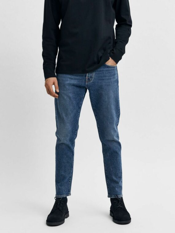 Selected Ανδρικό Comfort Stretch jeans  Μπλέ