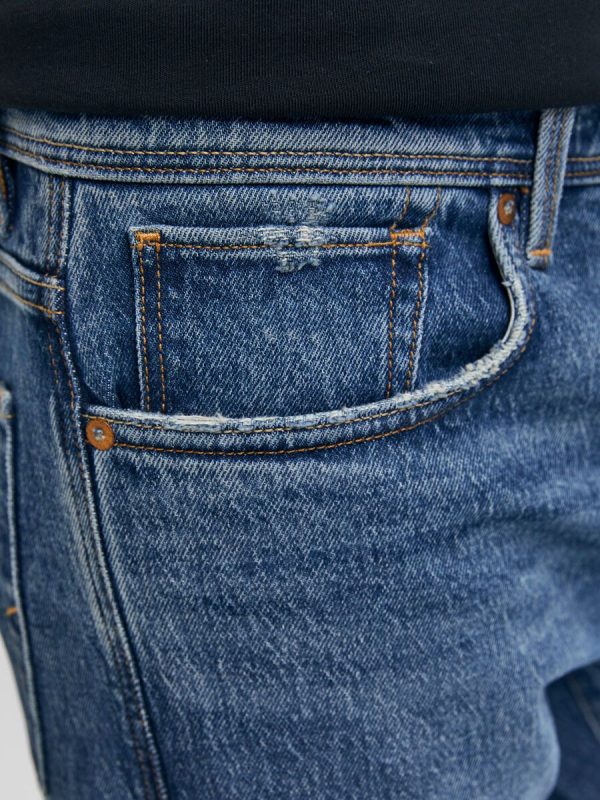 Selected Ανδρικό Comfort Stretch jeans  Μπλέ
