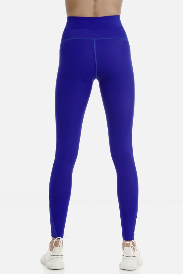 ΜΟΝΟΧΡΩΜΟ ΑΘΛΗΤΙΚΟ ΚΟΛΑΝ DRY-FIT - ΜΠΛΕ ΗΛΕΚΤΡΙΚ