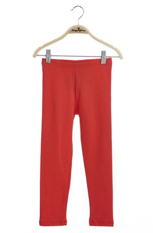 ΒΑΜΒΑΚΕΡΟ ΜΟΝΟΧΡΩΜΟ ΠΑΙΔΙΚΟ ΚΟΛΑΝ - INDIE RED - 639