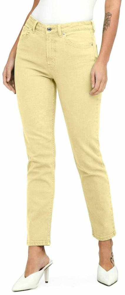 JEANS ONLY EMILY HW STRAIGHT YELLOW ONLY
