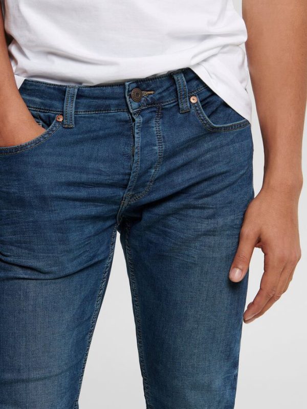 Only and Sons Slim Fit Ανδρικό Jeans  Μπλέ