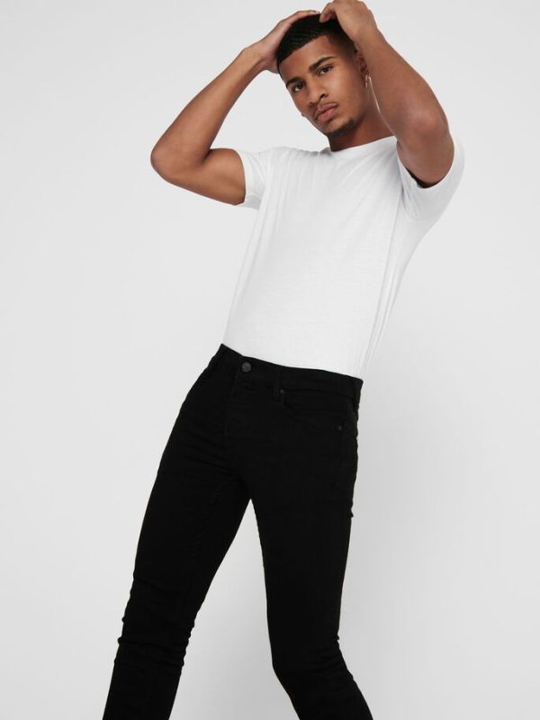 Only and Sons Slim Fit Ανδρικό Jeans  Μαύρο