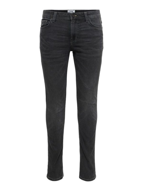 Only and Sons Slim Fit Ανδρικό Jeans  Μαύρο