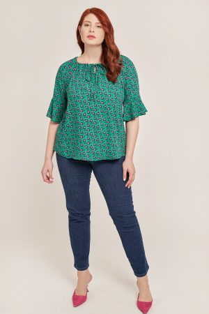 Denim βαμβακερό jeggings Denim βαμβακερό jeggings