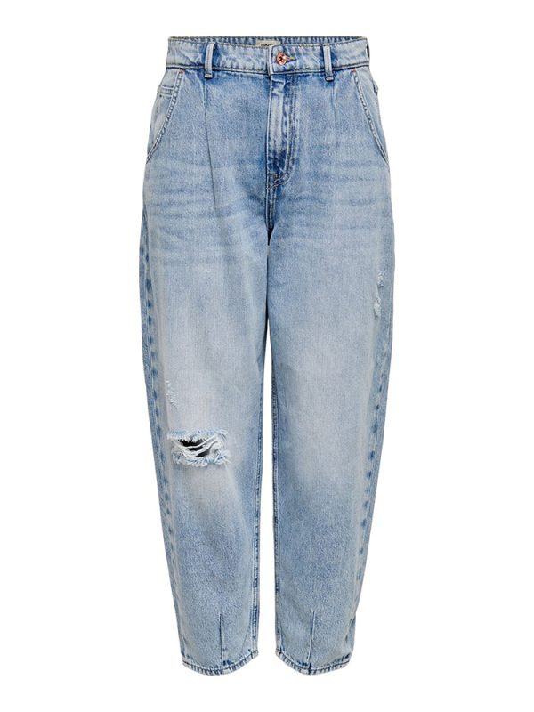 JEANS ONLY VERNA HW BALLOON ANKLE LIGHT BLUE ONLY