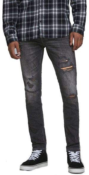 JEANS SKINNY JACK & JONES JJILIAM JJORIGINAL AM 102 50SPS LTN BLACK JACK&JONES