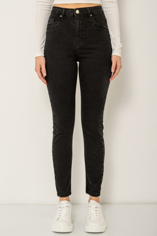 Skinny ντένιμ (BLACK)