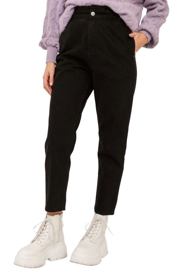 Baggy ντένιμ (BLACK)