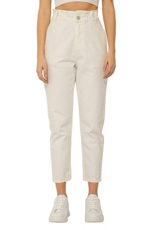 Baggy ντένιμ (WHITE)