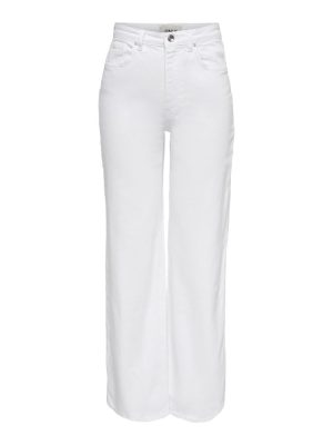 JEANS ONLY JUICY HW WIDE LEG REA365 NOOS WHITE ONLY