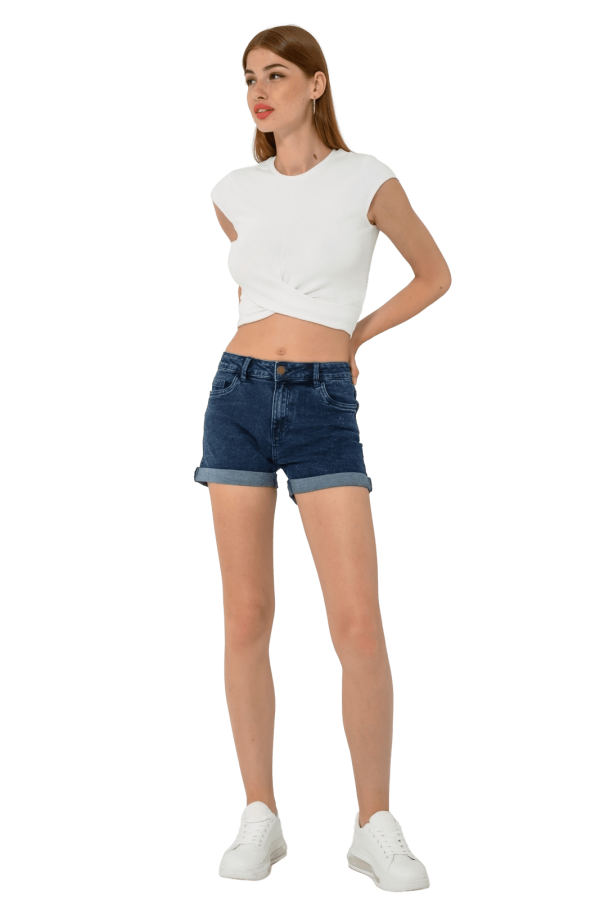 Ντένιμ σορτς (D.BLUE)
