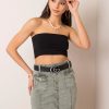 Χακι Mini Jean Φουστα