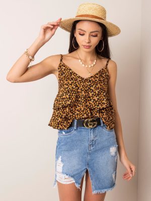 Μινι Τζιν Ασυμμετρη Φουστα