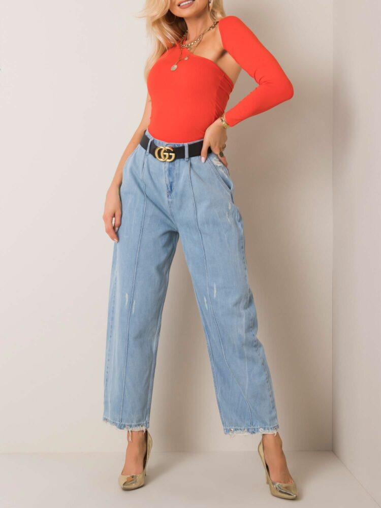 High Waist Mom Fit Jean