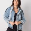 Μπλε Oversized Jean Μπουφαν