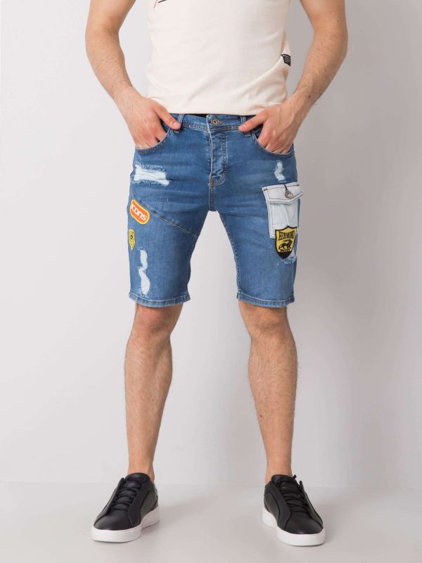 Μπλε Ανδρικη Jean Βερμουδα Μπλε Ανδρικη Jean Βερμουδα