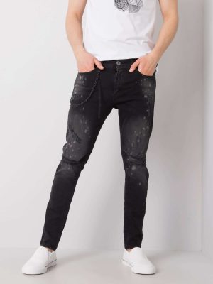 Μαυρο Ανδρικο Jean Παντελονι