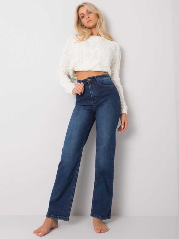 Σκουρο Μπλε Regular Jean Παντελονι