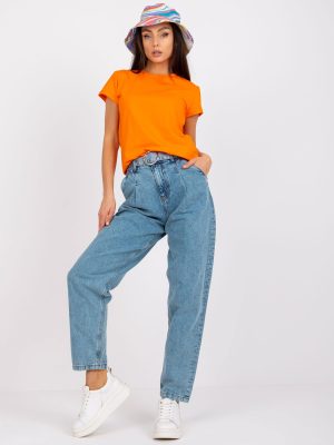 Μπλε Jean Παντελονι Με Ζωνη