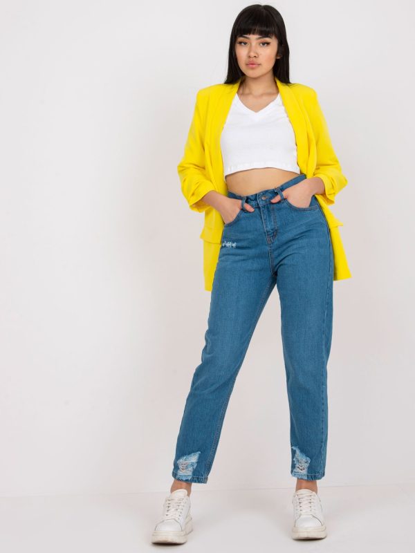 Μπλε Γυναικειο Jean Straight Legs