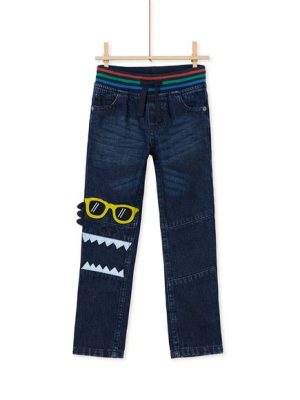 Παιδικο Τζιν Παντελονι Για Αγορια - Ανοικτο Μπλε