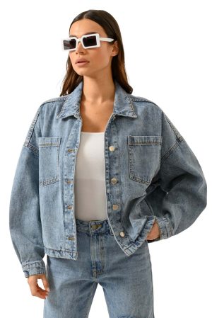 Ντένιμ τζάκετ (LIGHT BLUE) Ντένιμ τζάκετ (LIGHT BLUE)