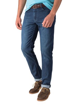 Ανδρικό Jean παντελόνι Manetti casual denim blue