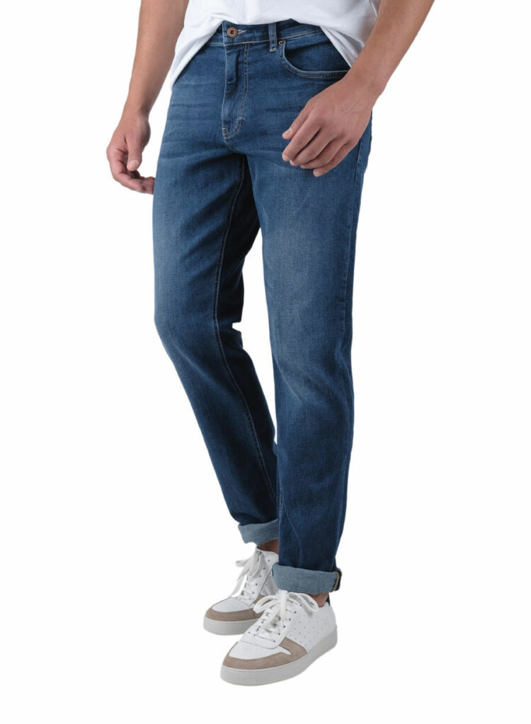 Ανδρικό Jean παντελόνι Manetti casual blue