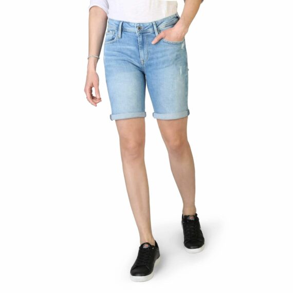 Pepe Jeans - Blue Jeans Shorts for Women