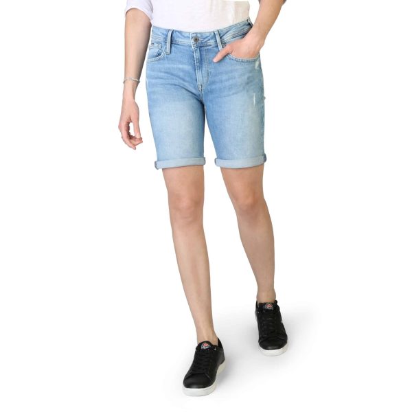 Pepe Jeans - Blue Jeans Shorts for Women