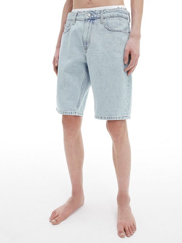 JEANS SHORTS CALVIN KLEIN REGULAR DENIM LIGHT CALVIN KLEIN