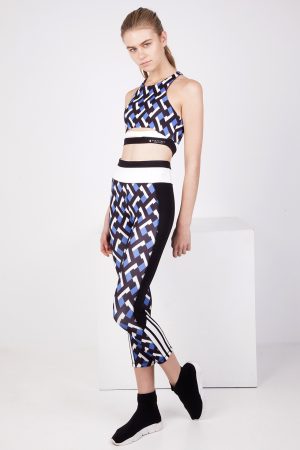 ΨΗΛΟΜΕΣΟ ΚΟΛΑΝ ΓΥΜΝΑΣΤΙΚΗΣ ΜΕ ΣΧΕΔΙΑ - ΜΑΥΡΟ