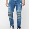 ALLDD Inverted Biker Ian Denim Pants C&S CS Mid Blue