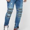 ALLDD Inverted Biker Ian Denim Pants C&S CS Mid Blue 4