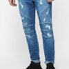 ALLDD Paneled Ian Denim Pants C&S CS Mid Blue