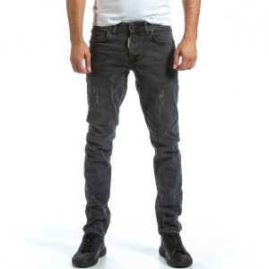 Ανδρικό γκρι τζιν Long Slim