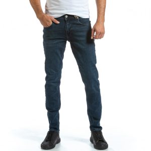 Ανδρικό μπλε τζιν Basic Long Slim