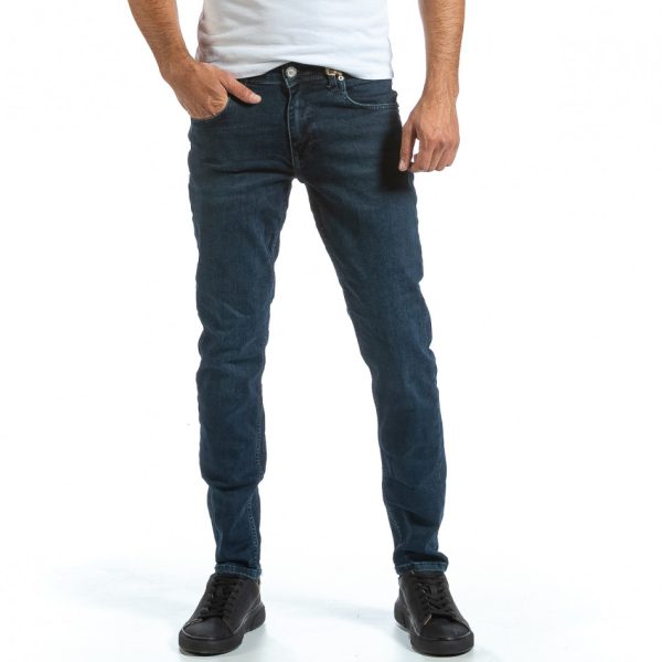 Ανδρικό μπλε τζιν Basic Long Slim