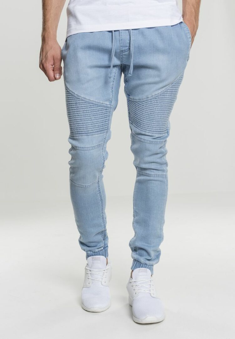 Ανδρικό παντελόνι Biker Denim Urban Classics TB Dark Bleached 1