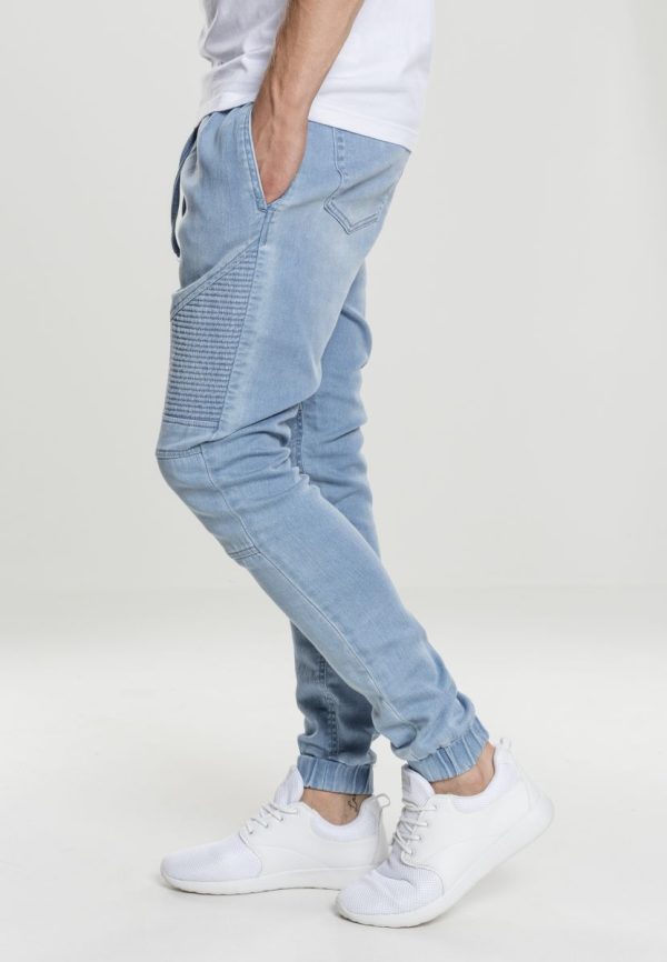 Ανδρικό παντελόνι Biker Denim Urban Classics TB Dark Bleached