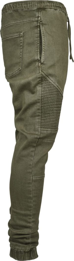 Ανδρικό παντελόνι Biker Denim Urban Classics TB Olive